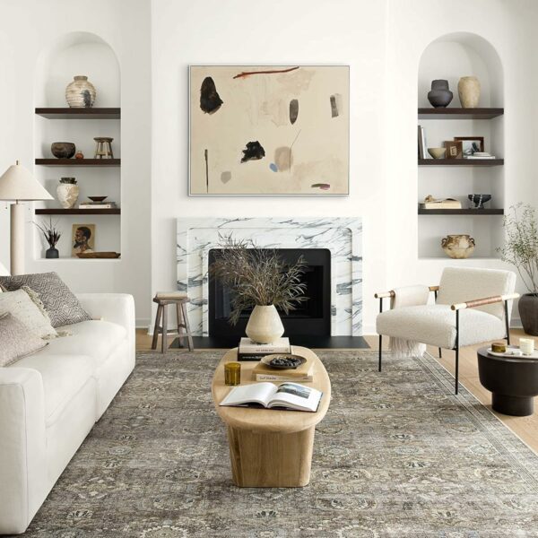 Transform Your Space with Elegance: Explore the Loloi II Layla Antique Moss Rug